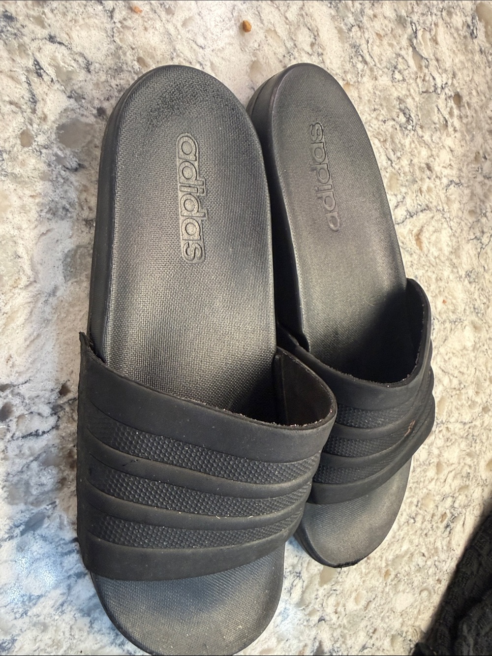 adidas Black Women's Slide Sandals